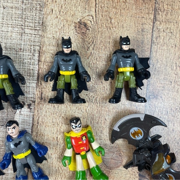 Imaginext DC Batman Robin Joker Mr. Freeze Harley Quinn Figure Large 16 Bundle - Picture 4 of 10